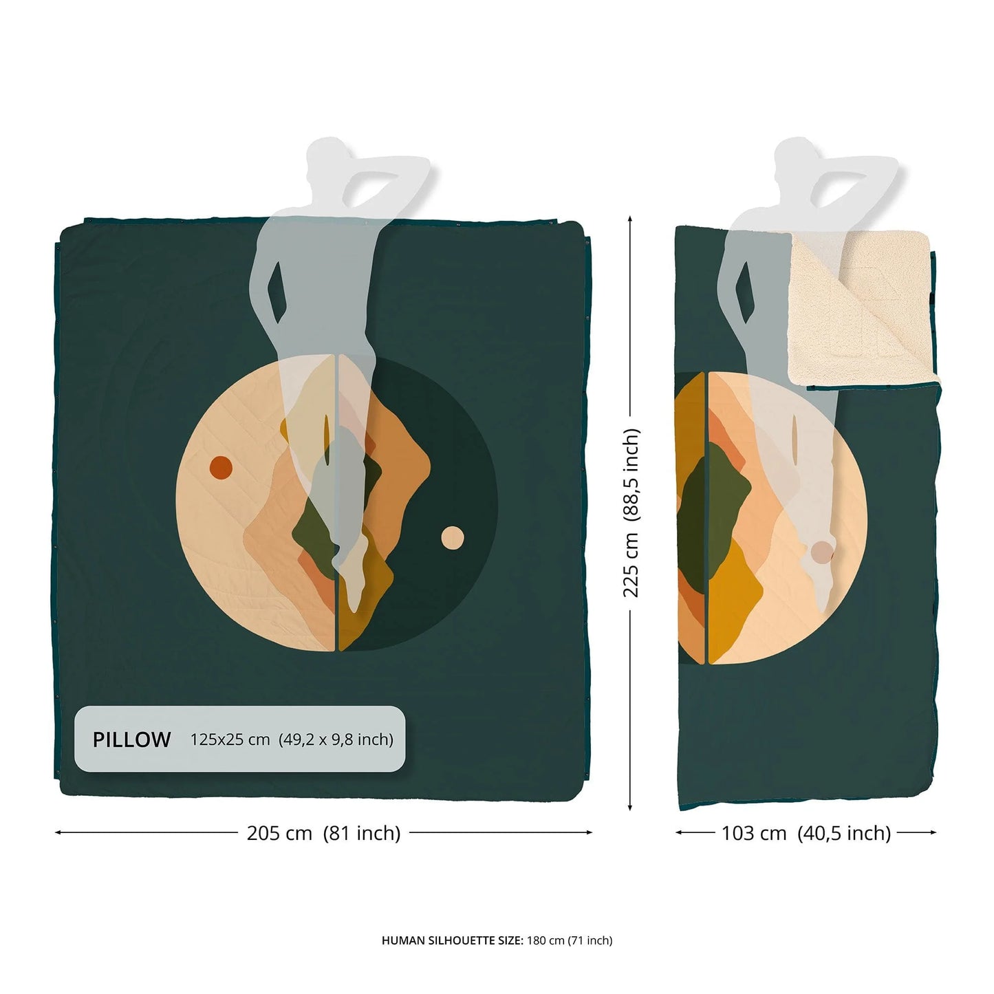 Queen CloudTouch® — Couverture Van Life Outdoor – Confort & douceur