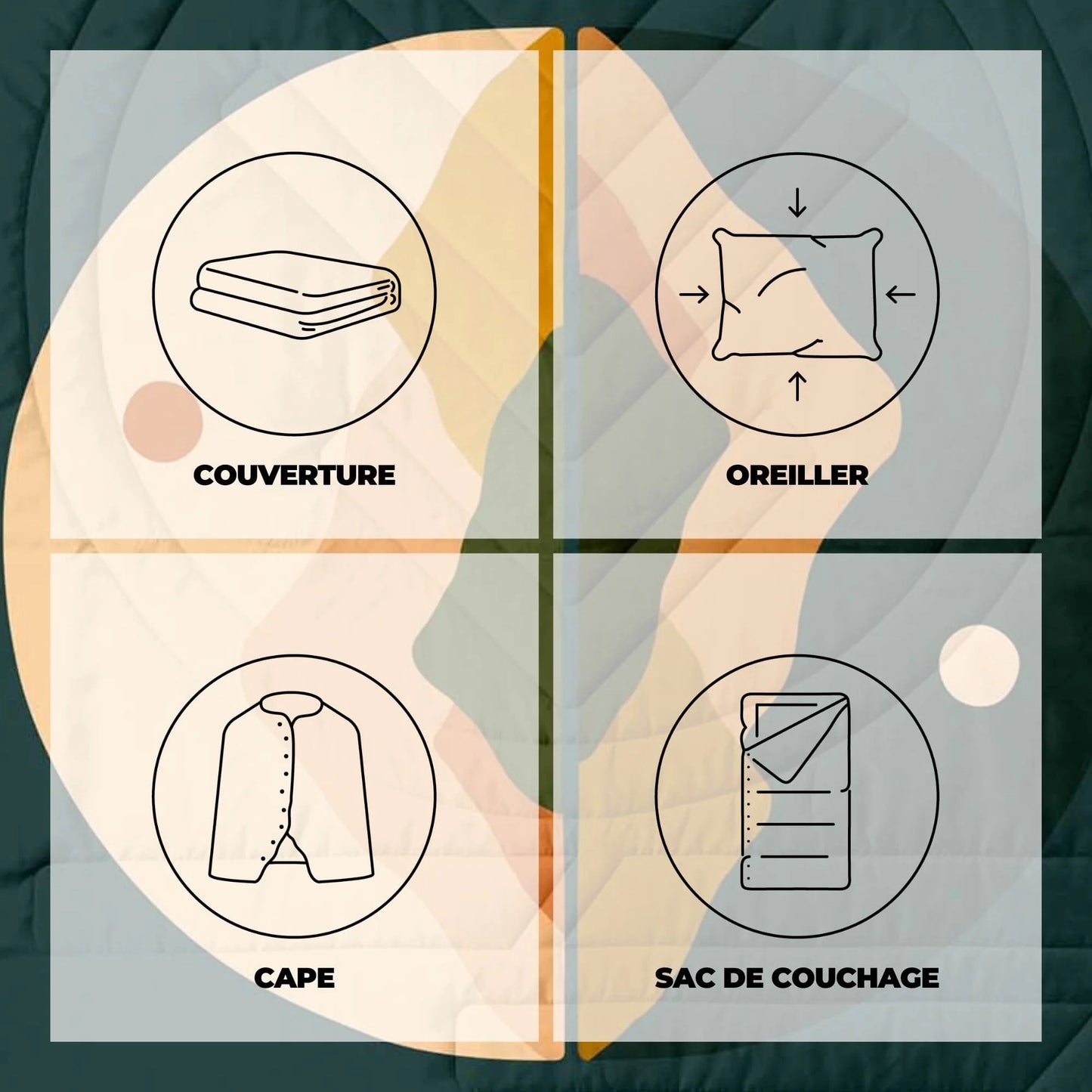 Queen CloudTouch® — Couverture Van Life Outdoor – Confort & douceur