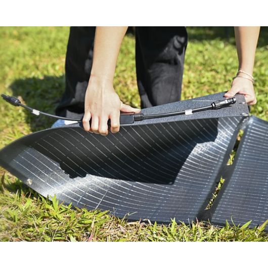 Kit Batterie Nomade Powercase PK60 768 Wh + Panneau Solaire 157 – Energie Mobile | Autonomie Vanlife