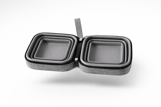 🐾 Gamelle pliable pour chien & chat – Eau et nourriture nomade