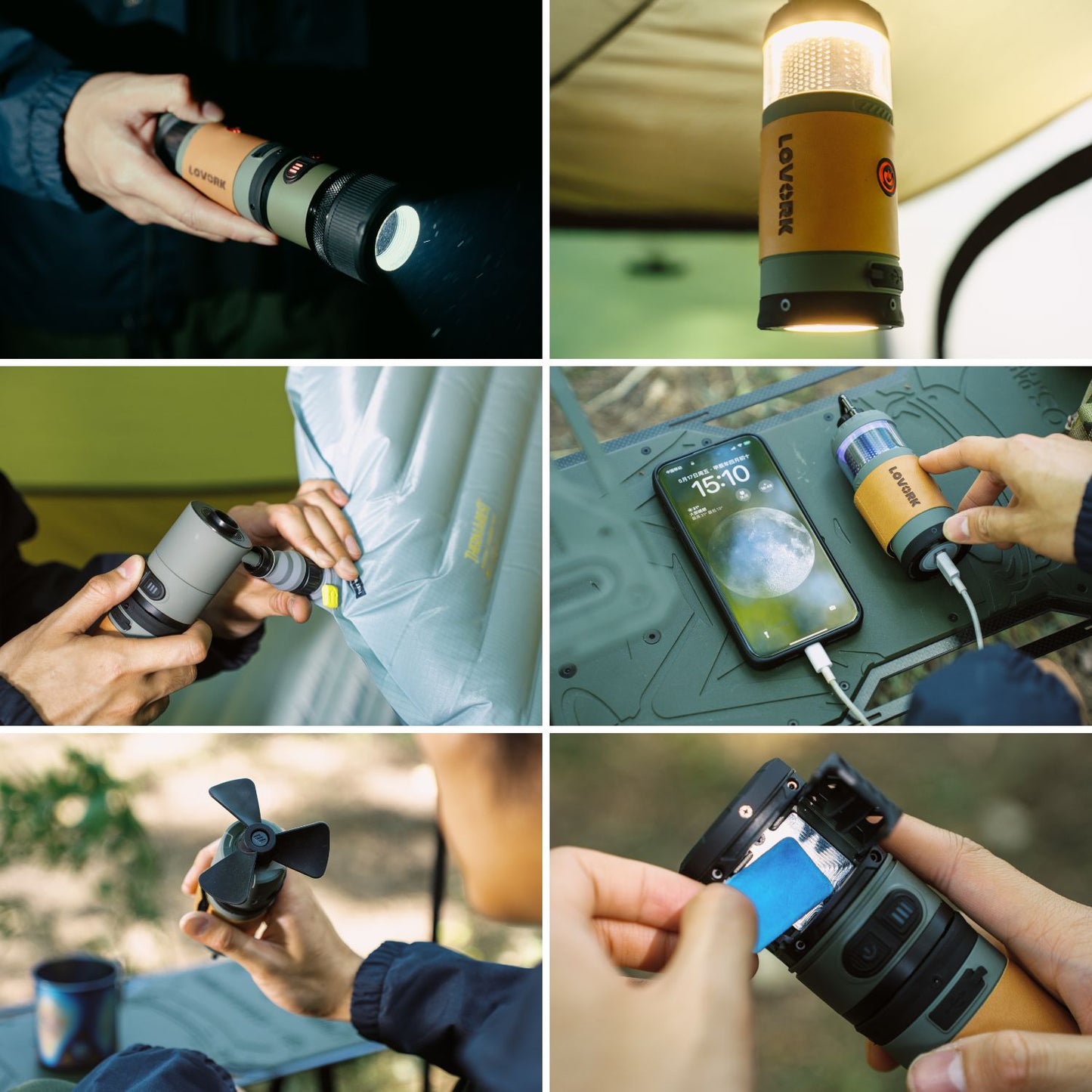 Kit Campeur 8-en-1 Vanlife | Équipement Essentiel Camping & Van