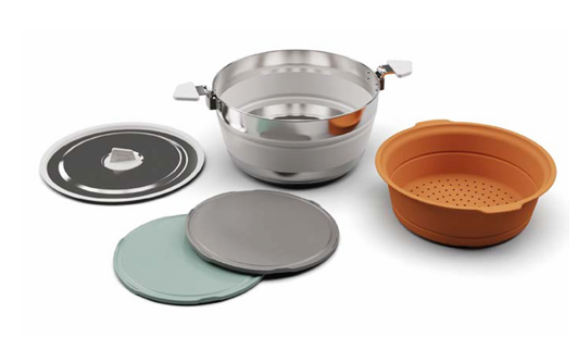 Kit cuisine complet pour 4 personnes – Compact & haut de gamme