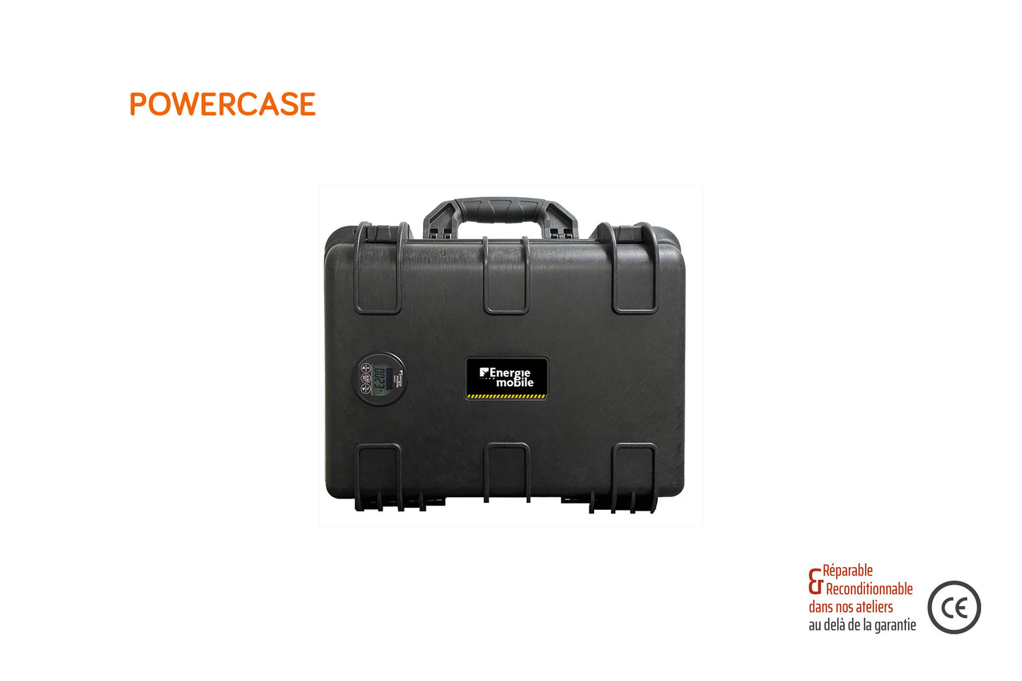 Kit EM Powercase PK1600 | Station énergie Vanlife & Camping