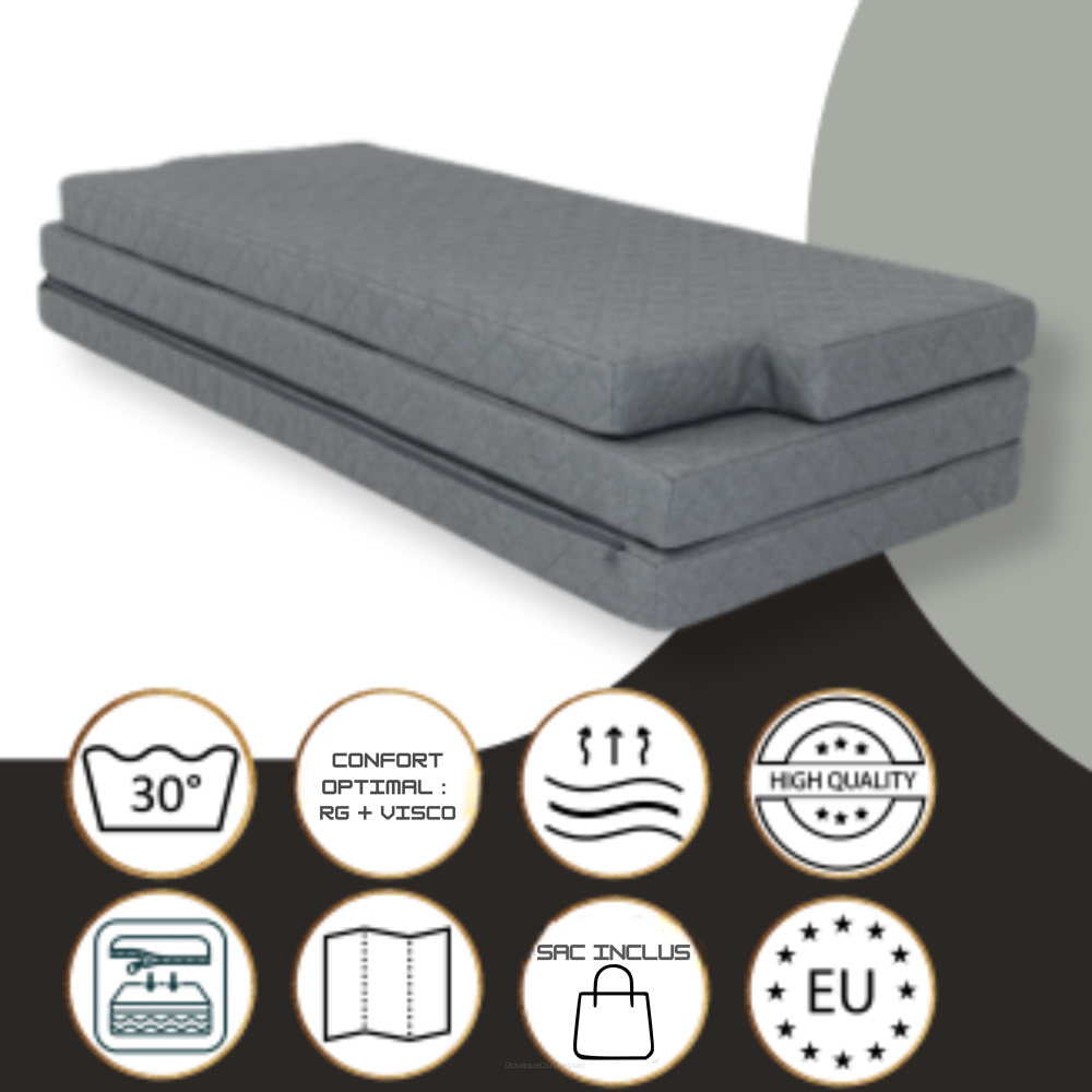 Matelas de camping pliable pour VW Multivan – Confort Nomade Premium