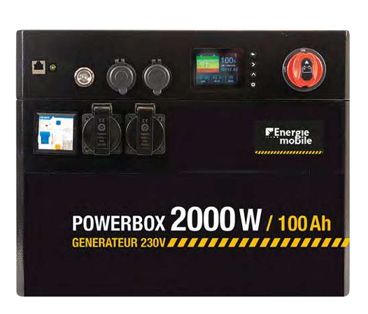 Powerbox Pro 1280 Wh PBPro2000-100 | Batterie Vanlife & Camping