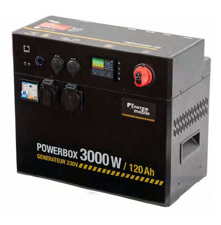 Powerbox Pro 1536 Wh PBPro3000-100 | Batterie Vanlife