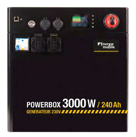 ⚡POWERBOX PRO3072 Wh- PBPro3000-240