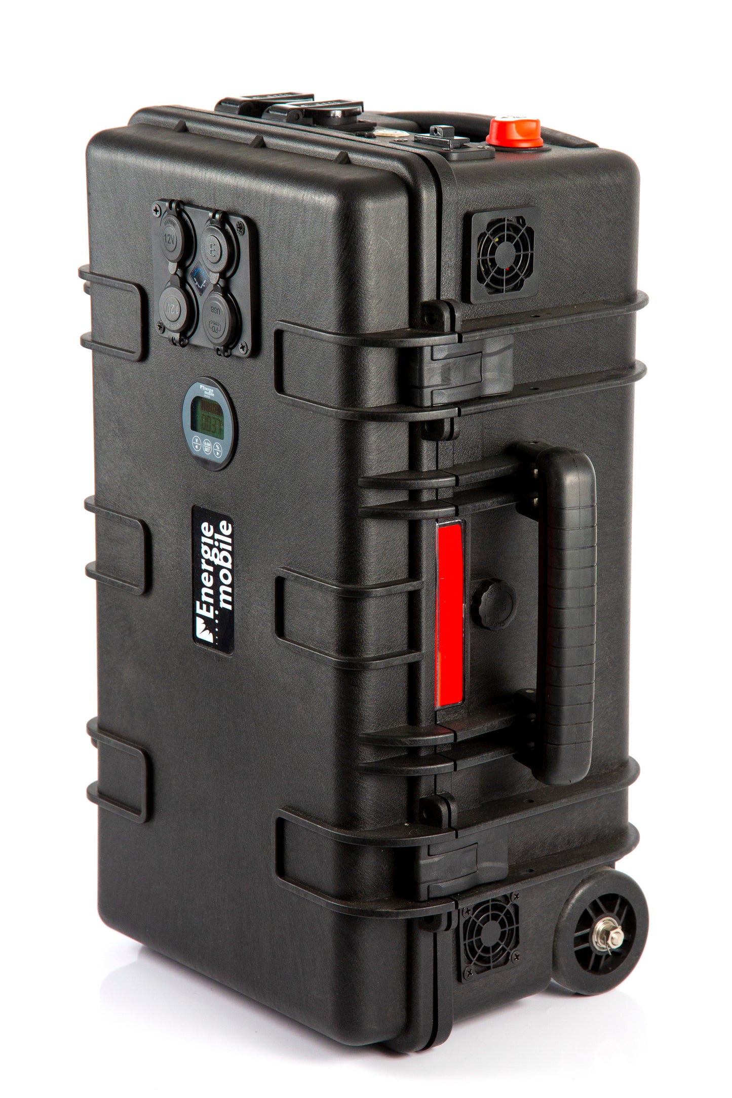 Kit Powercase PK2560-200 + Panneau Solaire 210W – Batterie Portable 2560 W | Autonomie Van & Camping