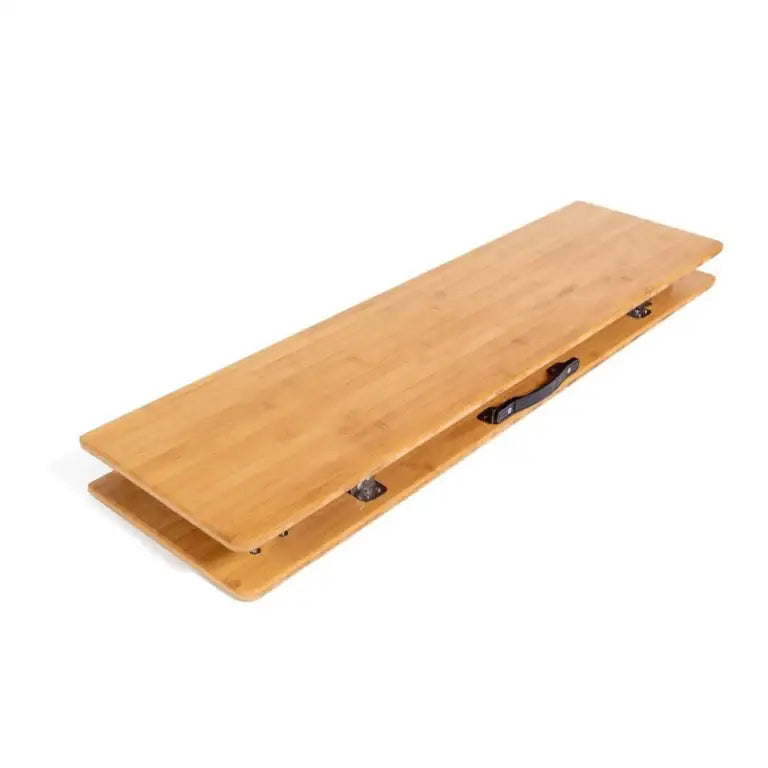 🌿Table de camping en bambou – Portable & légère pour outdoor et vanlife