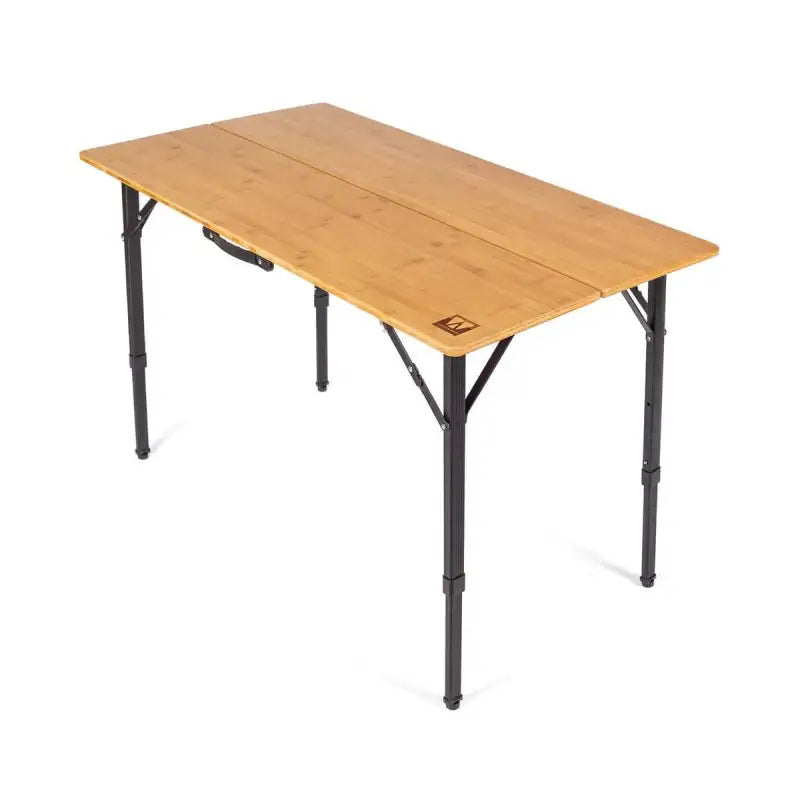 🌿 Table de Camping Bambou