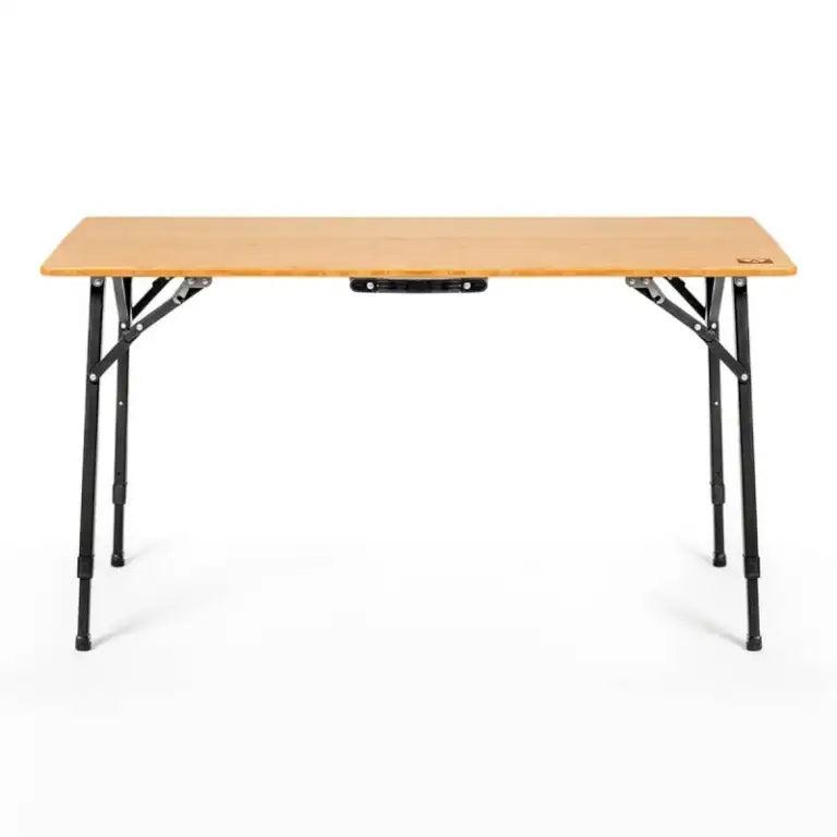 🌿Table de camping en bambou – Portable & légère pour outdoor et vanlife