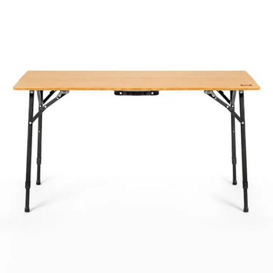 🌿Table de camping en bambou – Portable & légère pour outdoor et vanlife