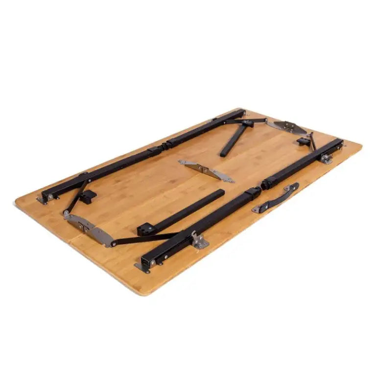 🌿Table de camping en bambou – Portable & légère pour outdoor et vanlife